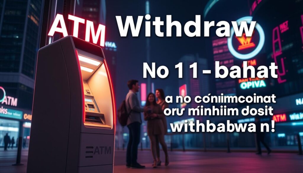 ระบบฝากถอนไม่มีขั้นต่ำ 1 บาท